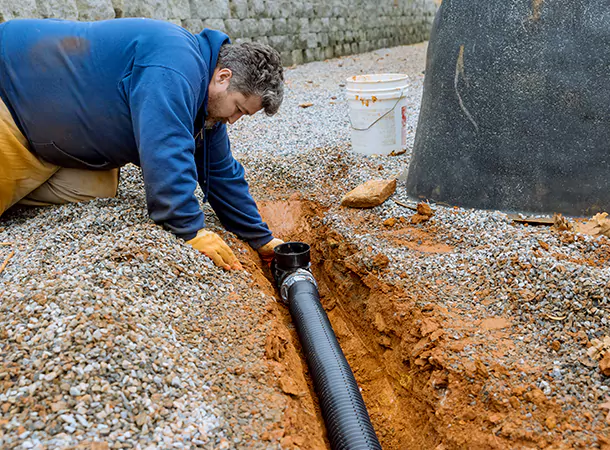 Sewer Pipe Burst Replacement in Midhurst, Ontario