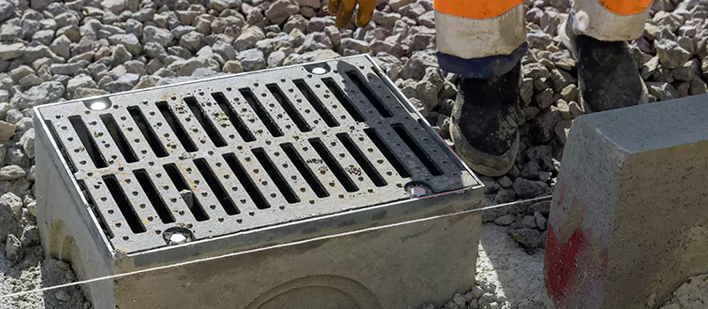 New Floor Drain Installation in Midhurst, Ontario