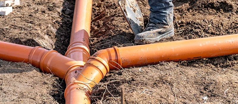 Trenchless Roof Drain Replacement in Midhurst, Ontario